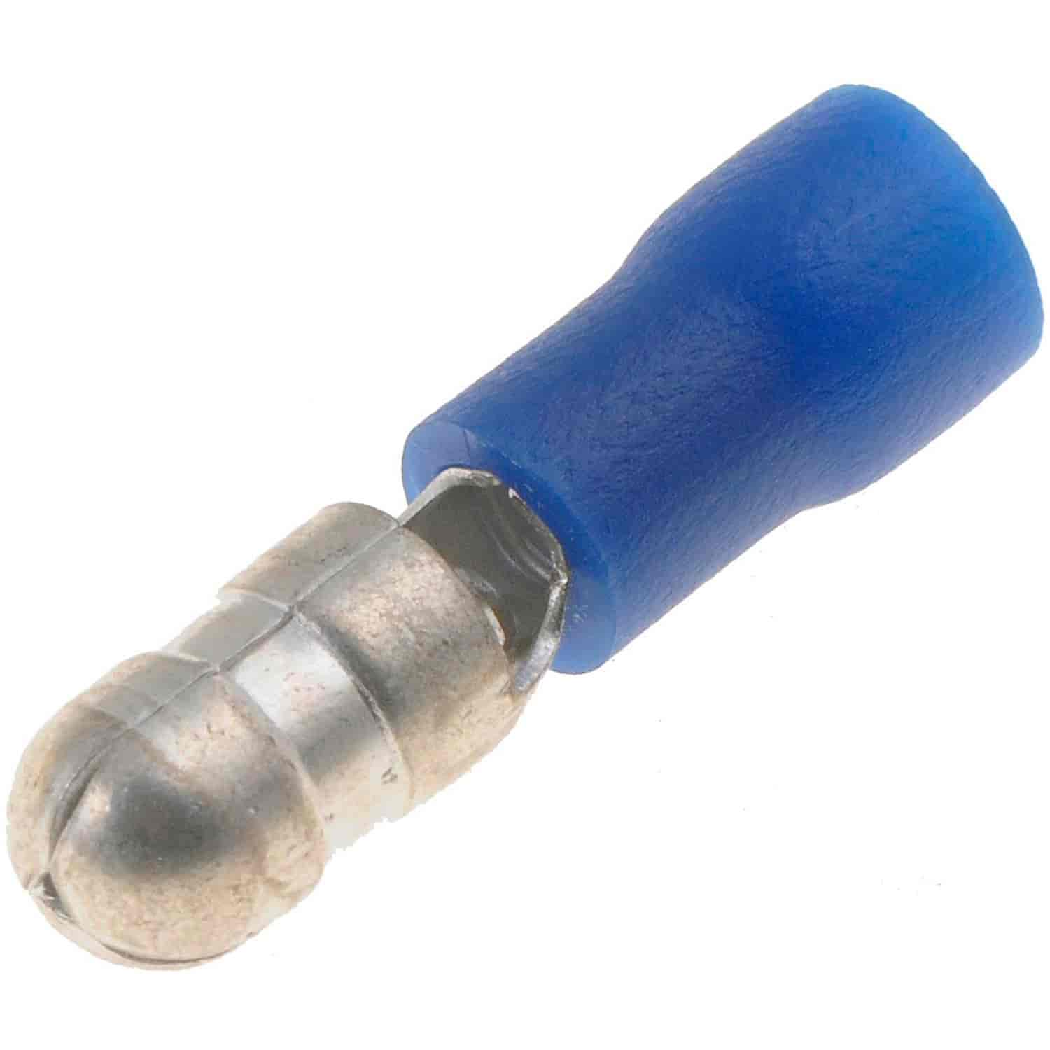 16-14 Gauge Male Bullet Terminal .188 In. Blue