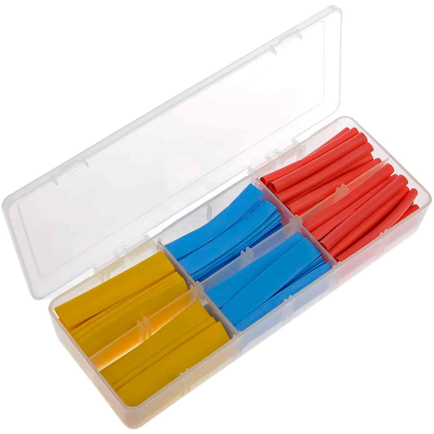 Heat Shrink Tubing Kit 1/4"-1/8", 3/8"-3/16"