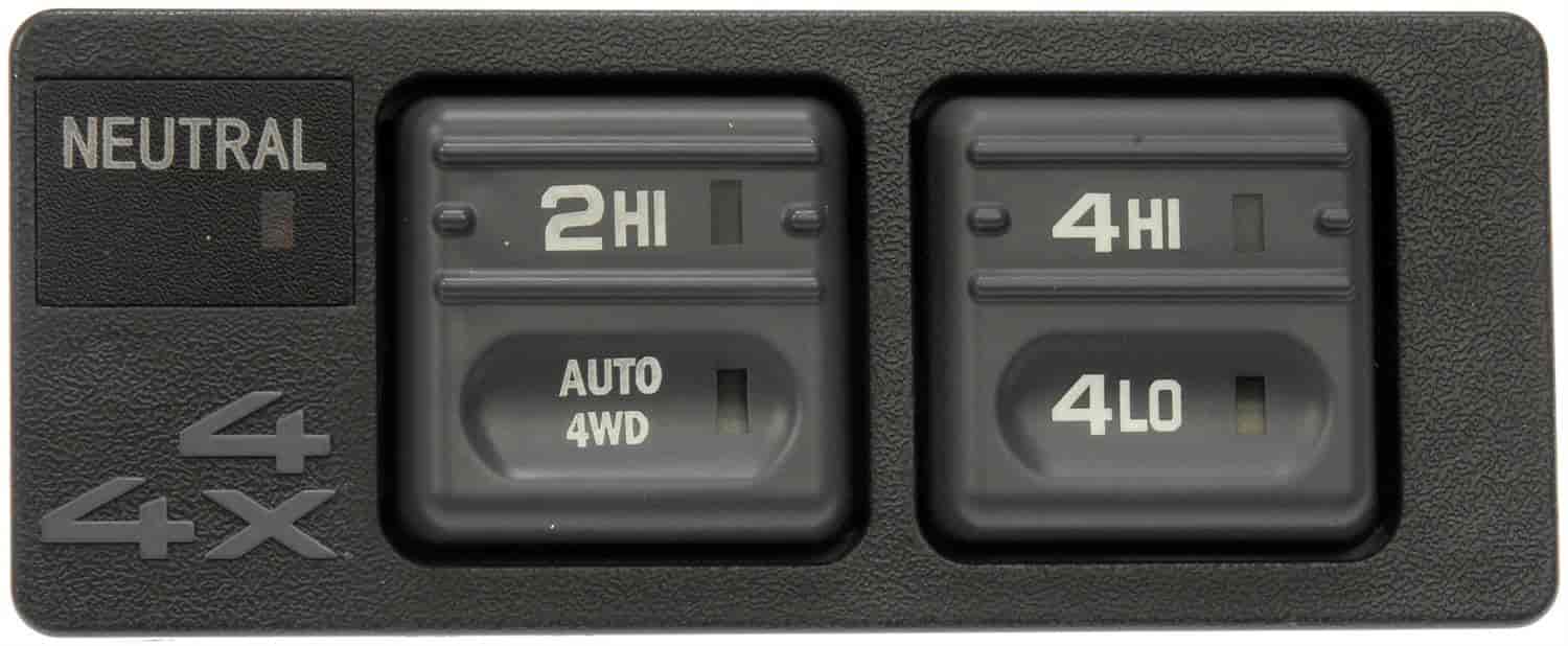 Four Wheel Drive Selector Switch 1999-2000 Cadillac, 1998-2000 Chevy/GMC