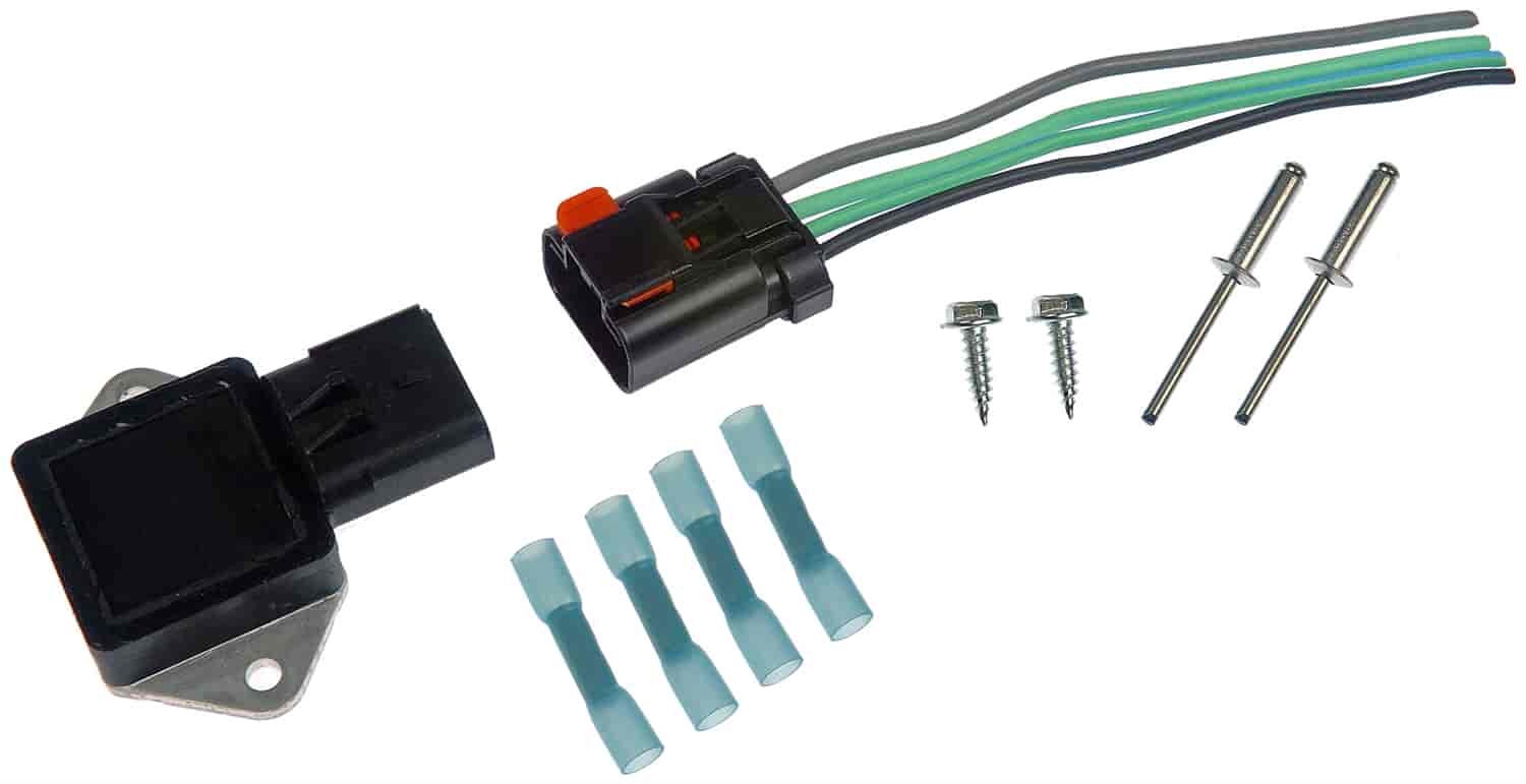 Radiator Fan Relay and Pigtail 1996-2000 Chrysler, 1996-2000 Dodge, 1996-2000 Plymouth, 1999-2004 Jeep