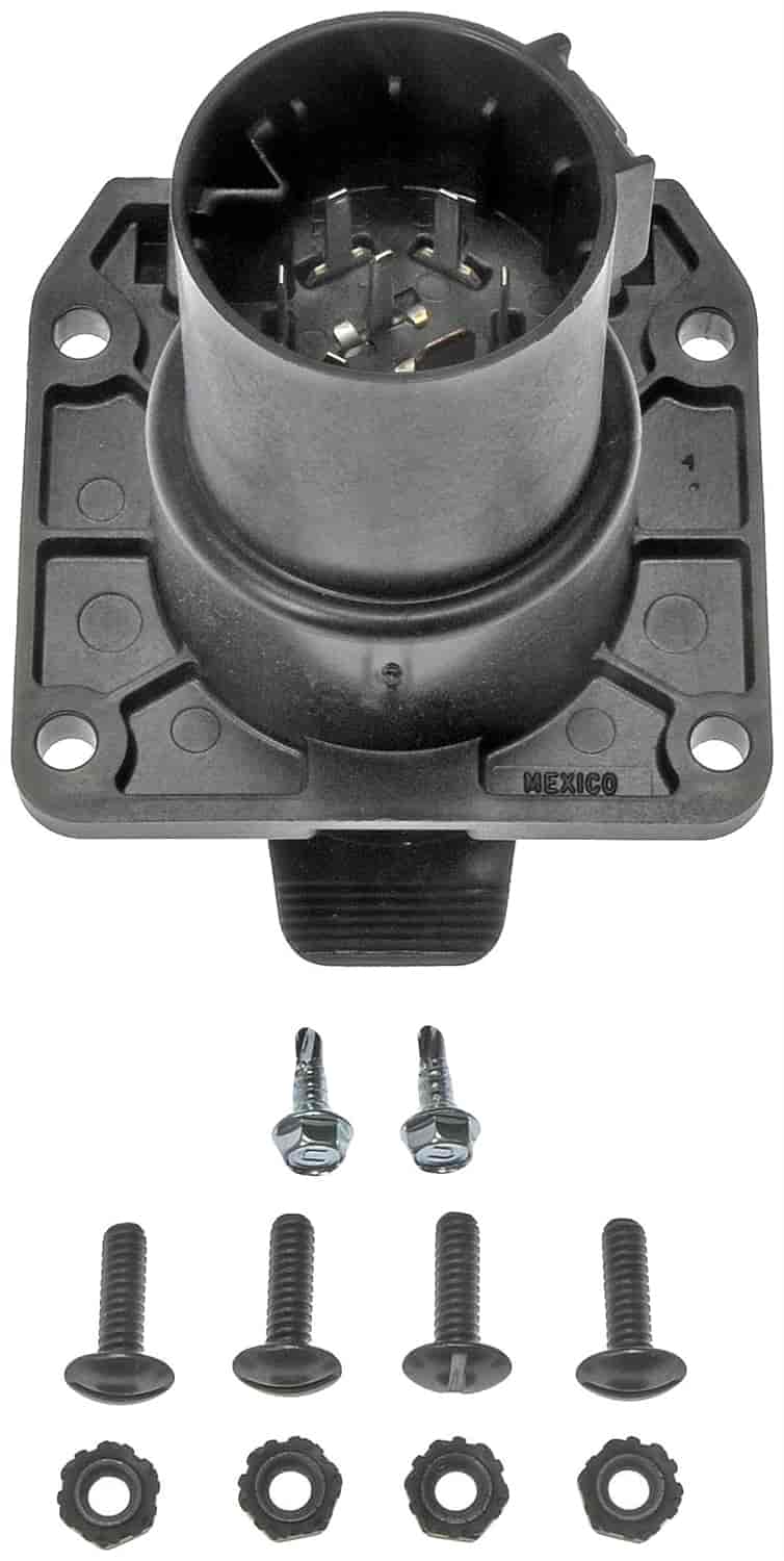 Trailer Hitch Electrical Connector Plug 1997-2018 Ford, 1998-2018 Lincoln, 2002-2010 Mercury