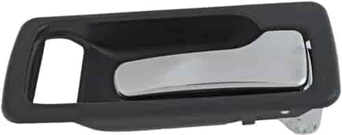 Interior Door Handle Front Right Without Power Lock Chrome/Blue
