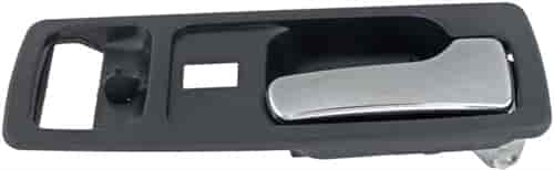 Interior Door Handle Front Right With Power Lock Chrome/Blue