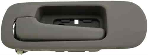 Interior Door Handle Front Left Without Lock Hole Brown Taupe