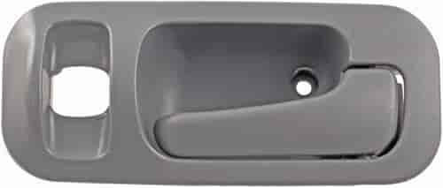 Interior Door Handle Rear Right With Hole Gray