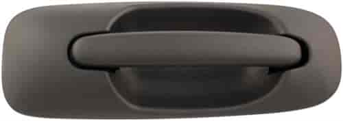 Exterior Door Handle Side Sliding Right Without Keyhole Textured Black
