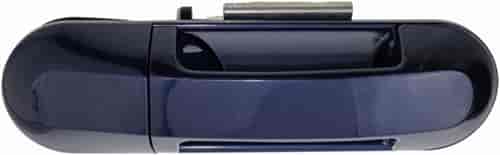 Exterior Door Handle Front Right Without Keyhole True Blue Clearcoat Metallic