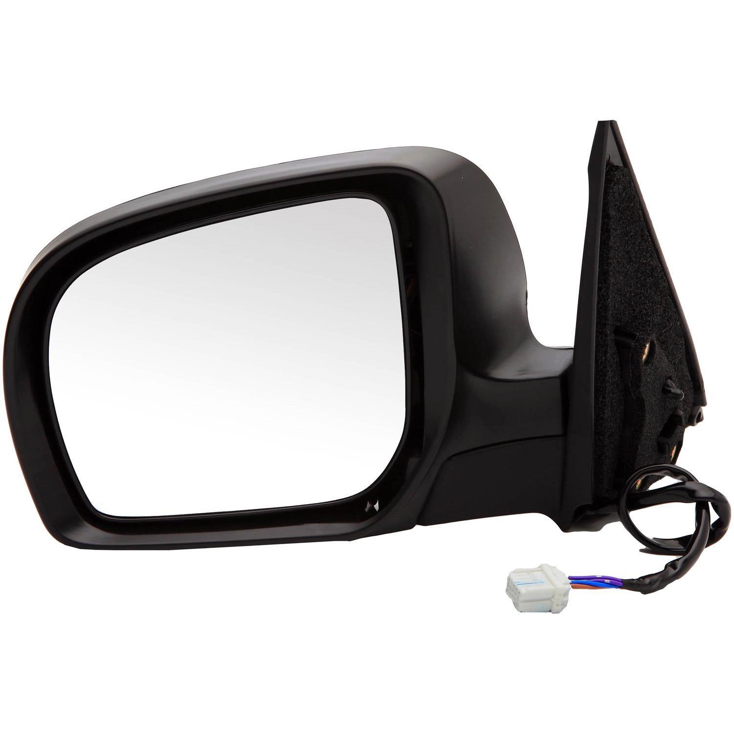 Side View Mirror Left Power non-heated PTM Without turn signal