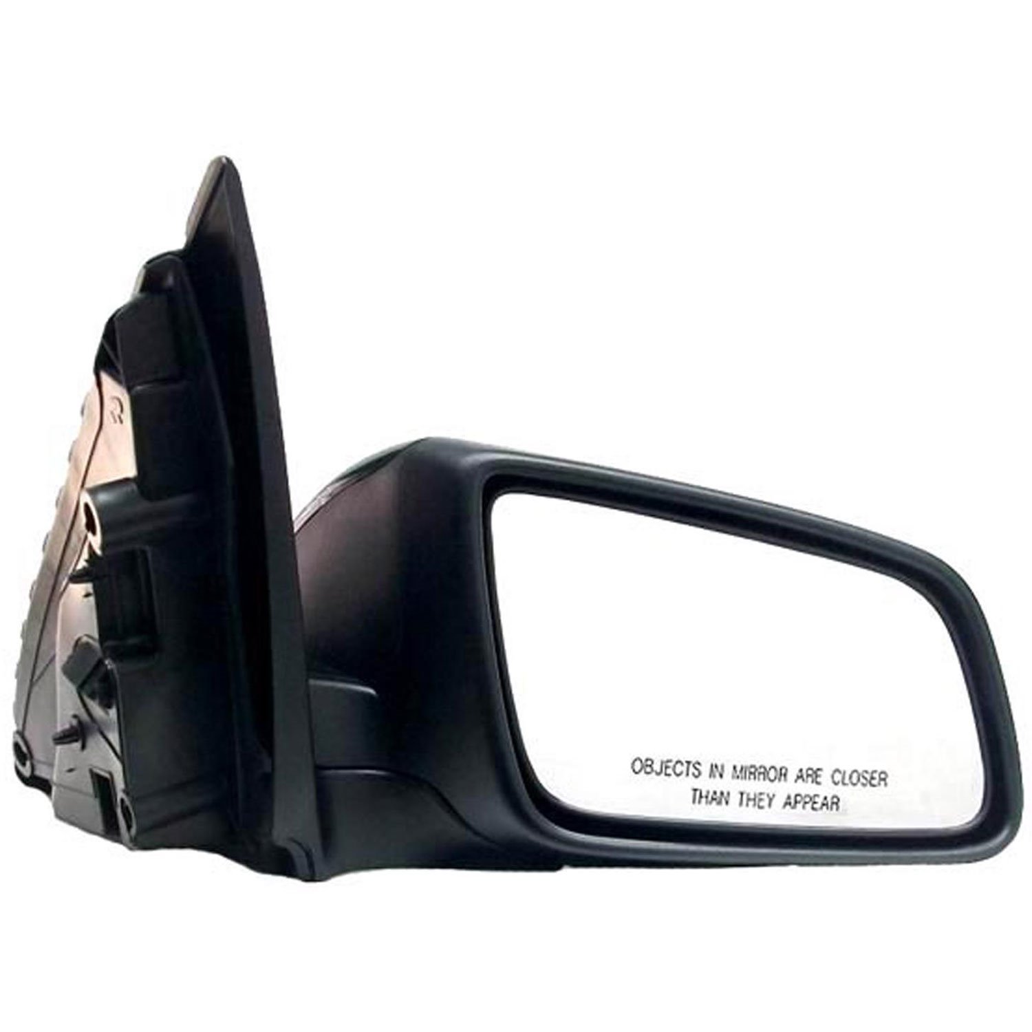 Side View Mirror Power With Cover Black