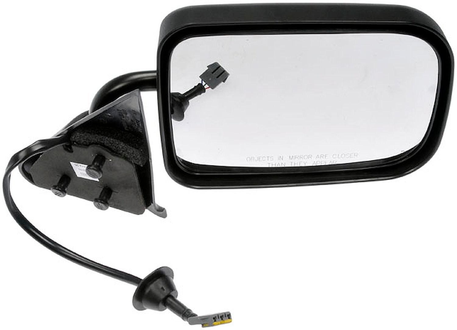 Side View Mirror- Right Power Textured Black