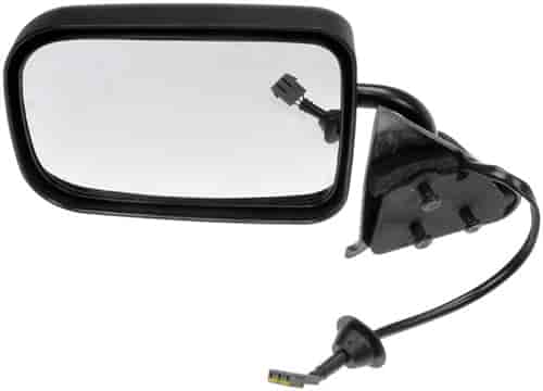 Side View Mirror- Left Power Textured Black
