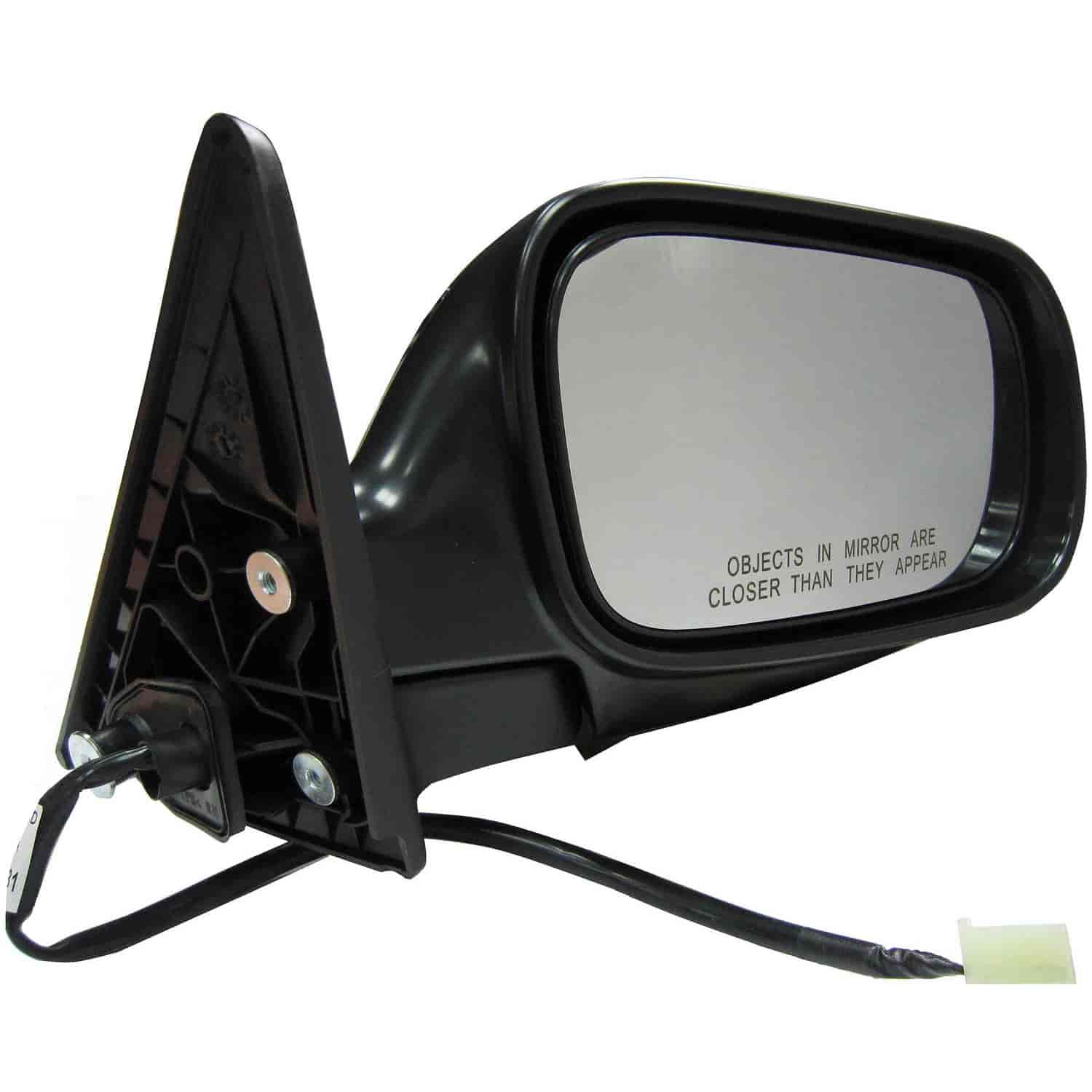 Side View Mirror Right Power Non-Heated without Signal