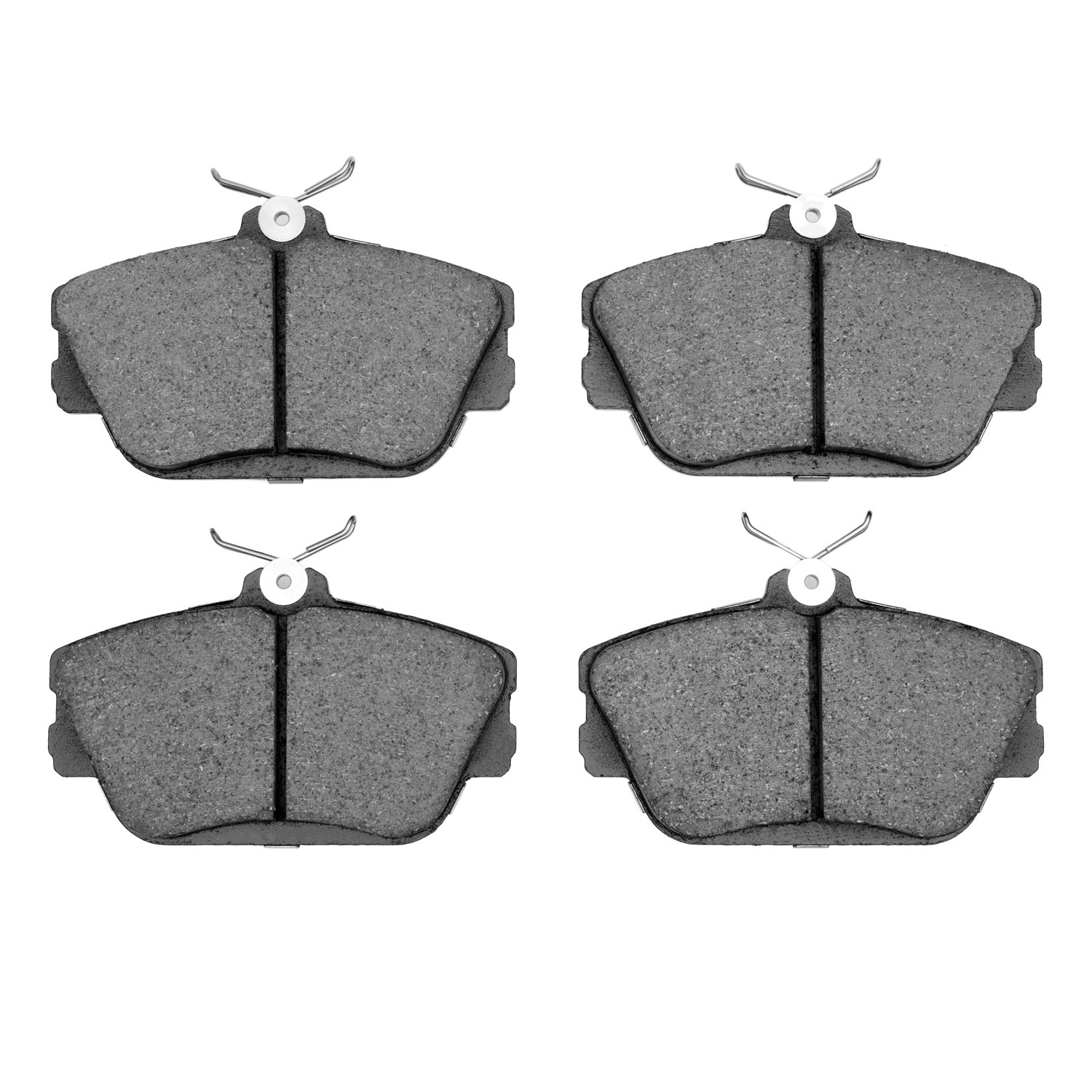 1000-0598-00 Track/Street Low-Metallic Brake Pads Kit, 1993-2007 Ford/Lincoln/Mercury/Mazda, Position: Front