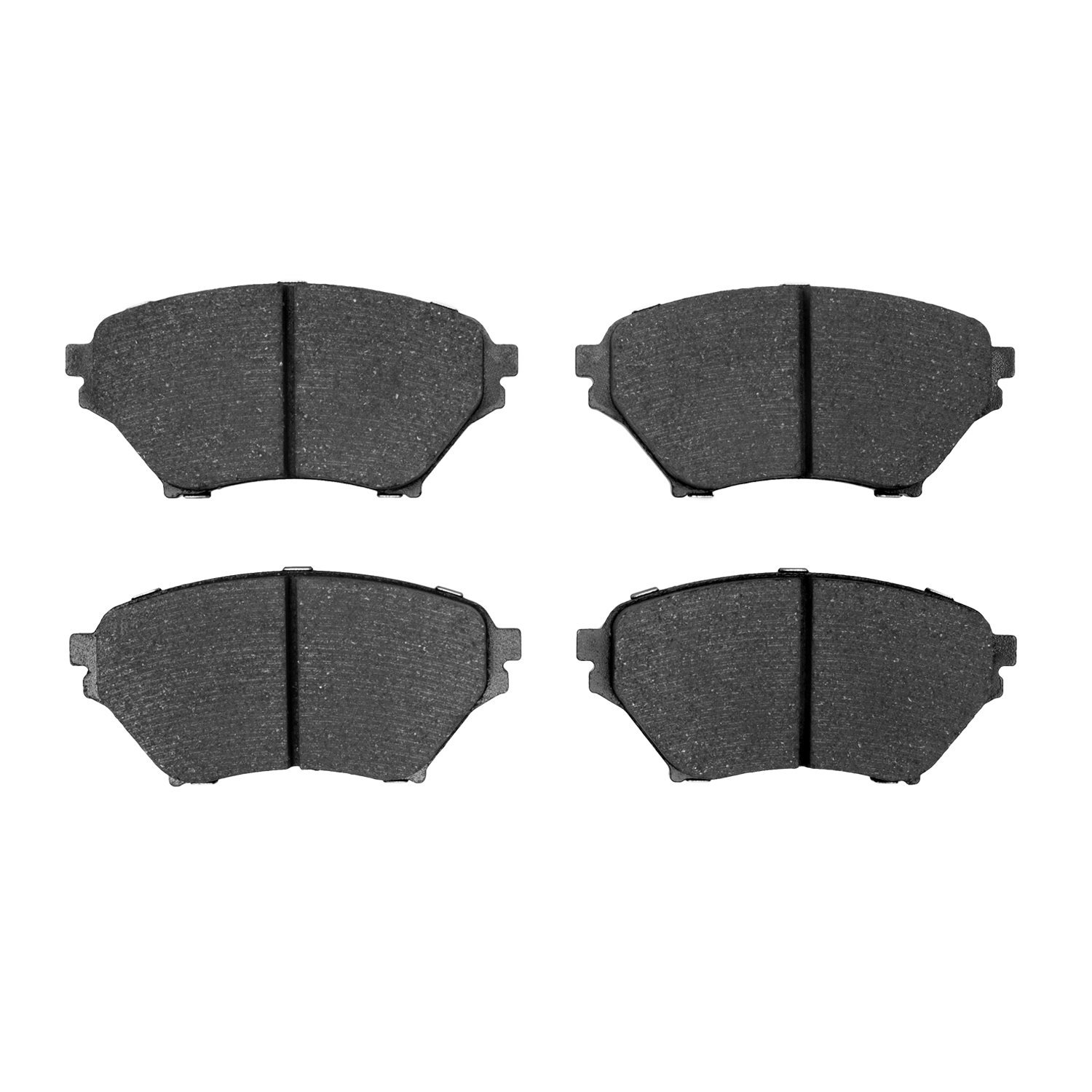 1000-0890-00 Track/Street Low-Metallic Brake Pads Kit, 2001-2005 Ford/Lincoln/Mercury/Mazda, Position: Front