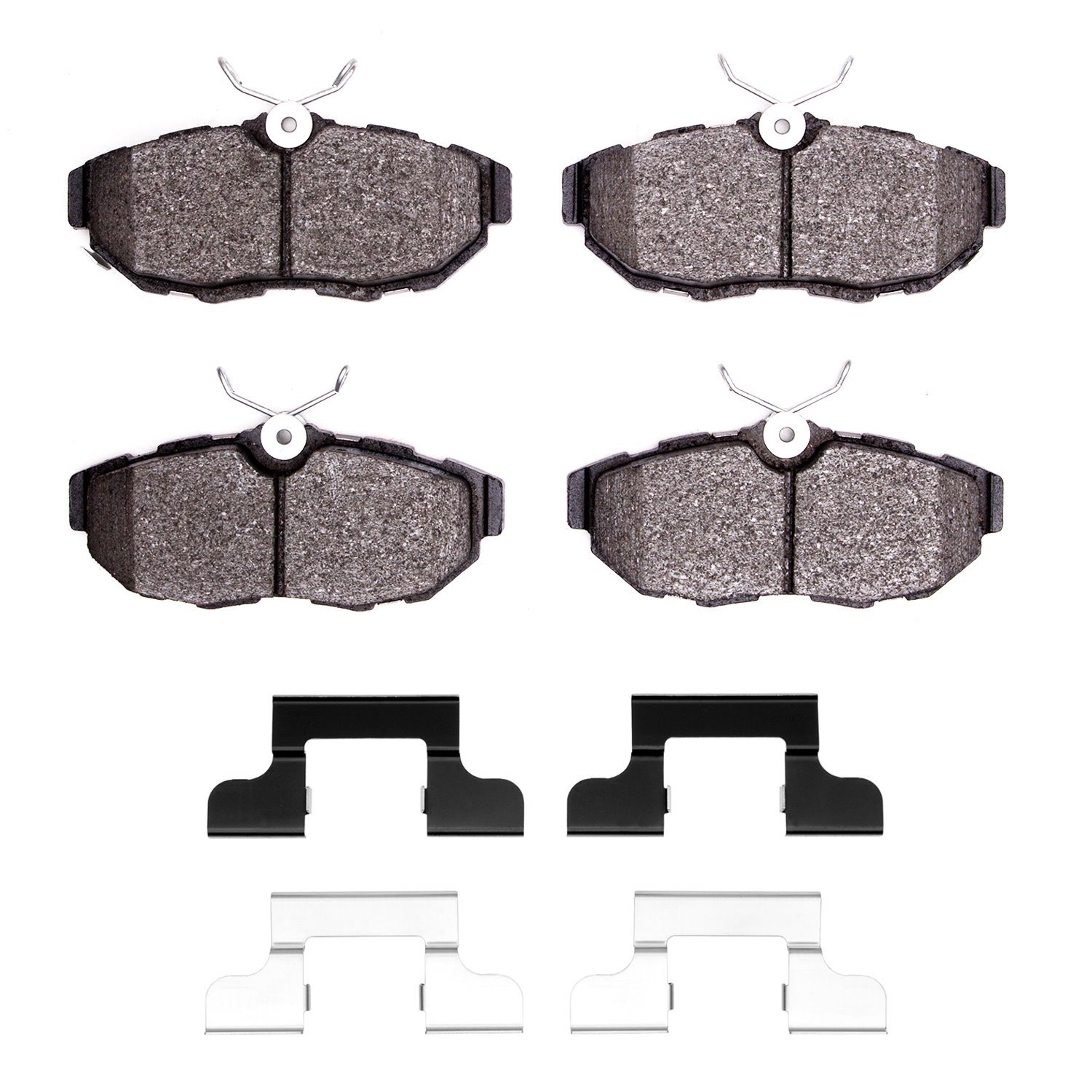 1115-1465-01 Active Performance Brake Pads & Hardware Kit, 2005-2014 Ford/Lincoln/Mercury/Mazda, Position: Rear