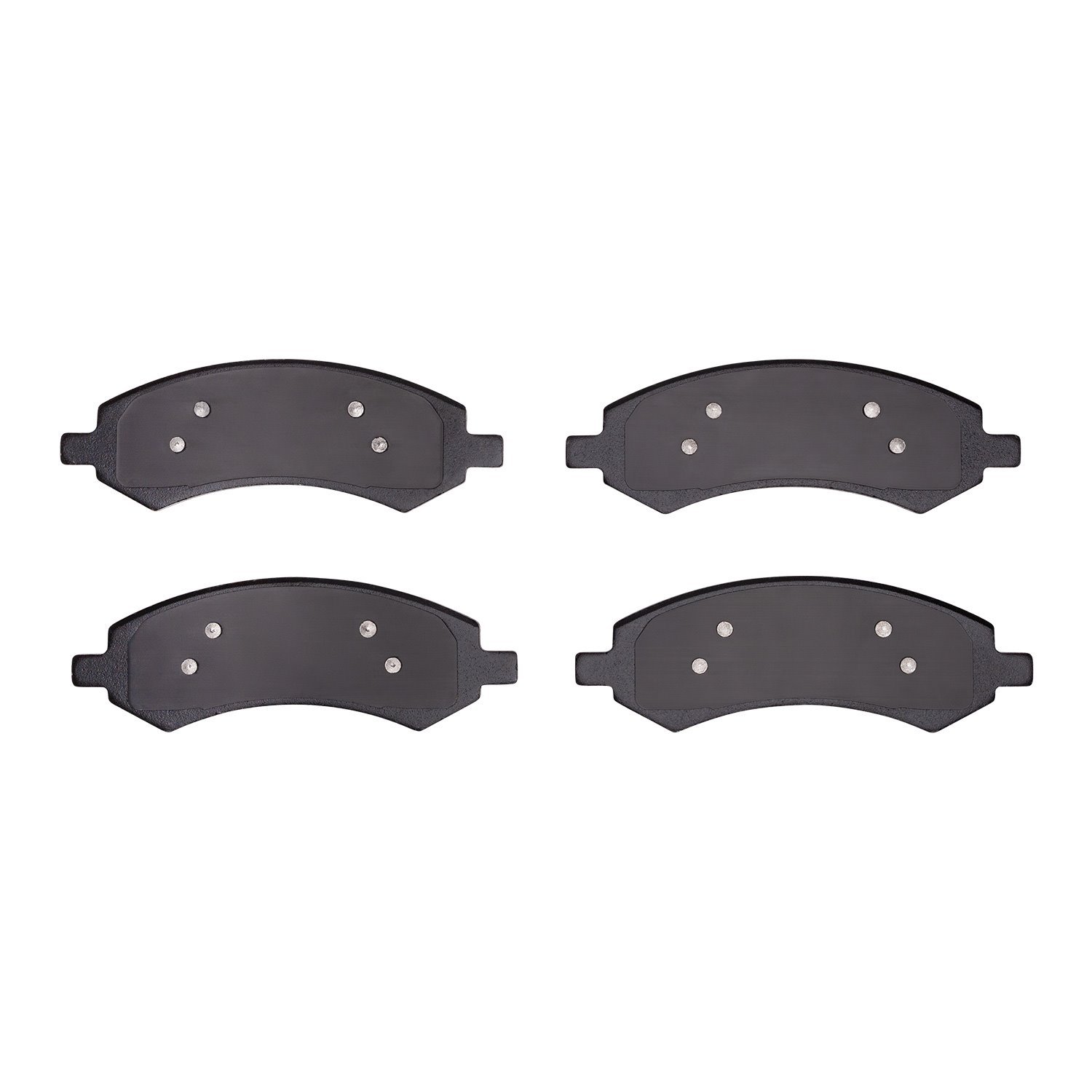 1214-1084-00 Heavy-Duty Semi-Metallic Brake Pads, Fits Select Multiple Makes/Models, Position: Front
