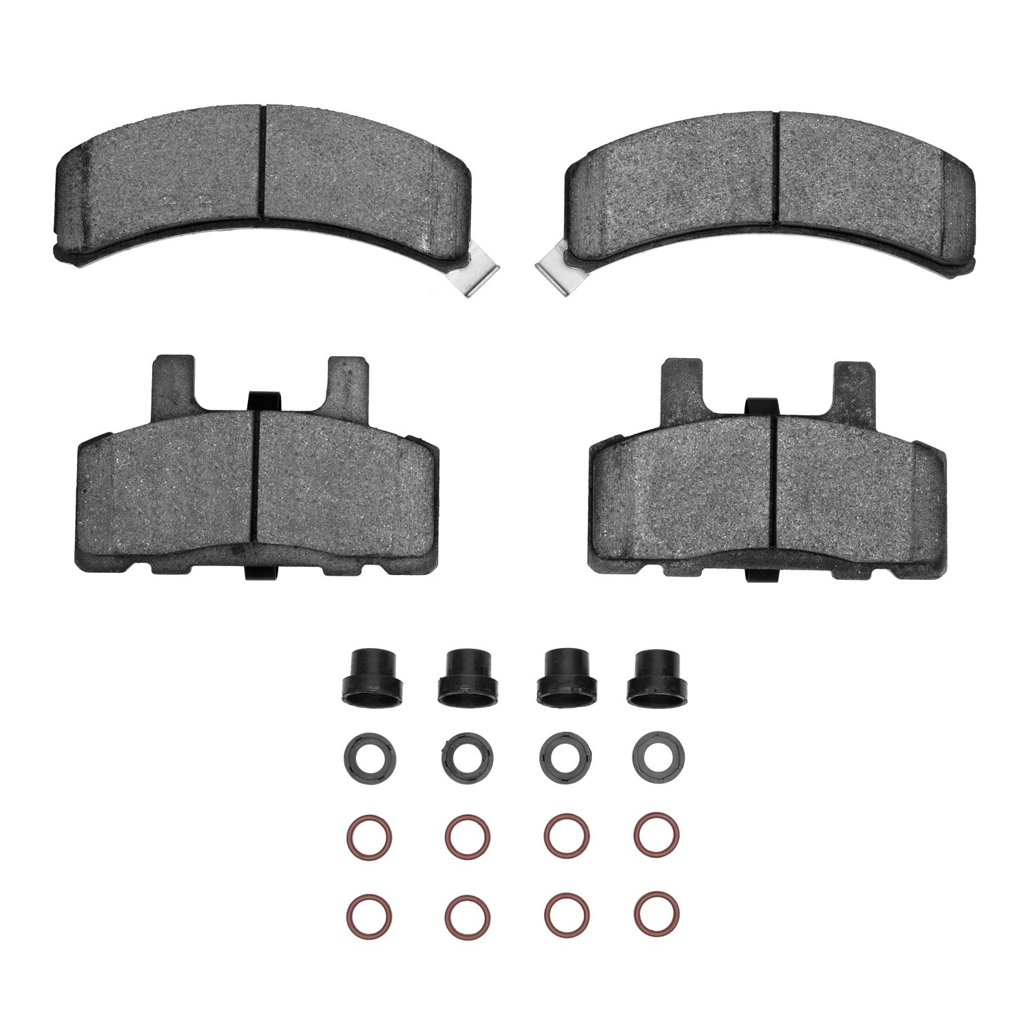 1310-0369-01 3000-Series Ceramic Brake Pads & Hardware Kit, 1988-2002 Multiple Makes/Models, Position: Front