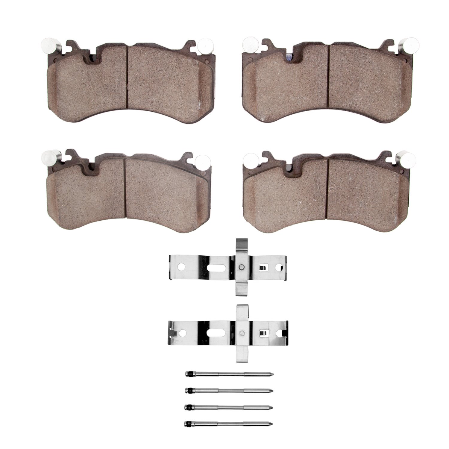 1310-1291-01 3000-Series Ceramic Brake Pads & Hardware Kit, Fits Select Multiple Makes/Models, Position: Front