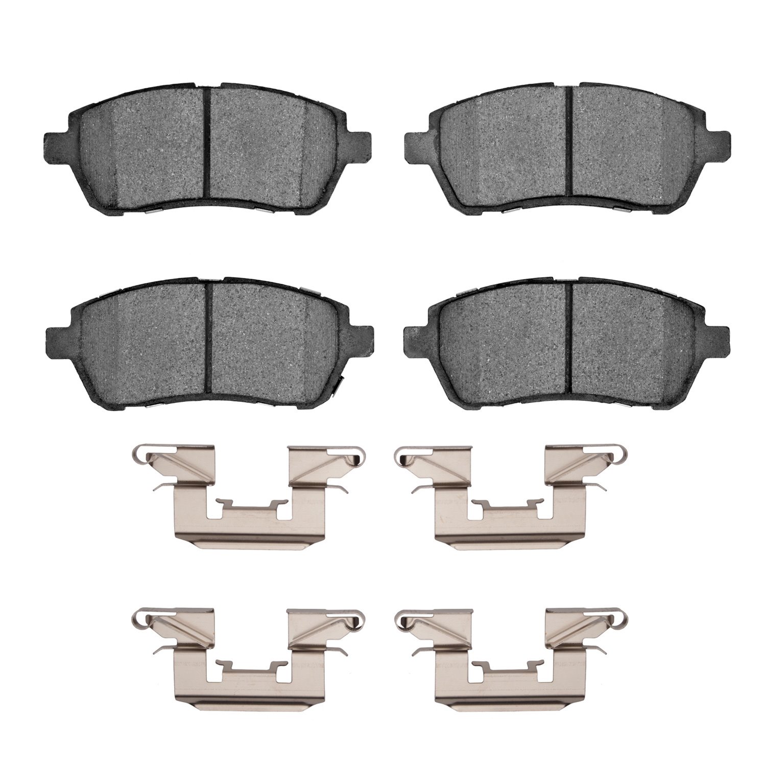 1310-1454-11 3000-Series Ceramic Brake Pads & Hardware Kit, 2011-2015 Ford/Lincoln/Mercury/Mazda, Position: Front