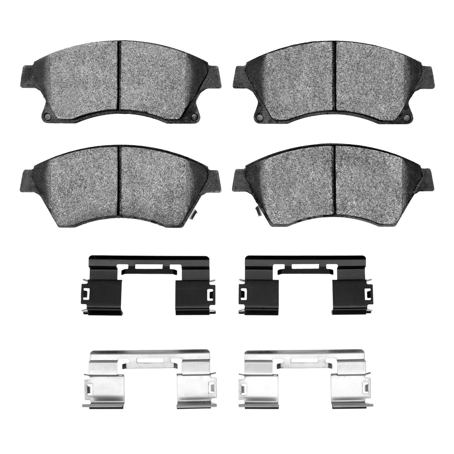 1310-1522-01 3000-Series Ceramic Brake Pads & Hardware Kit, 2011-2017 GM, Position: Front