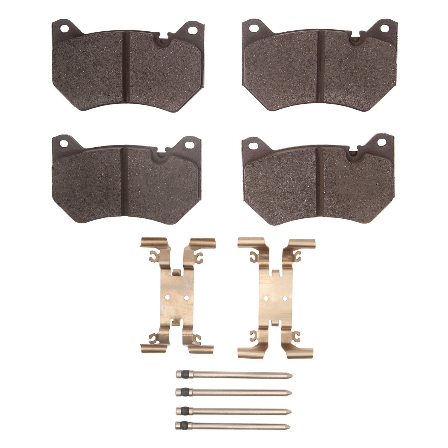 1310-2139-01 3000-Series Ceramic Brake Pads & Hardware Kit, Fits Select Audi/Volkswagen, Position: Front