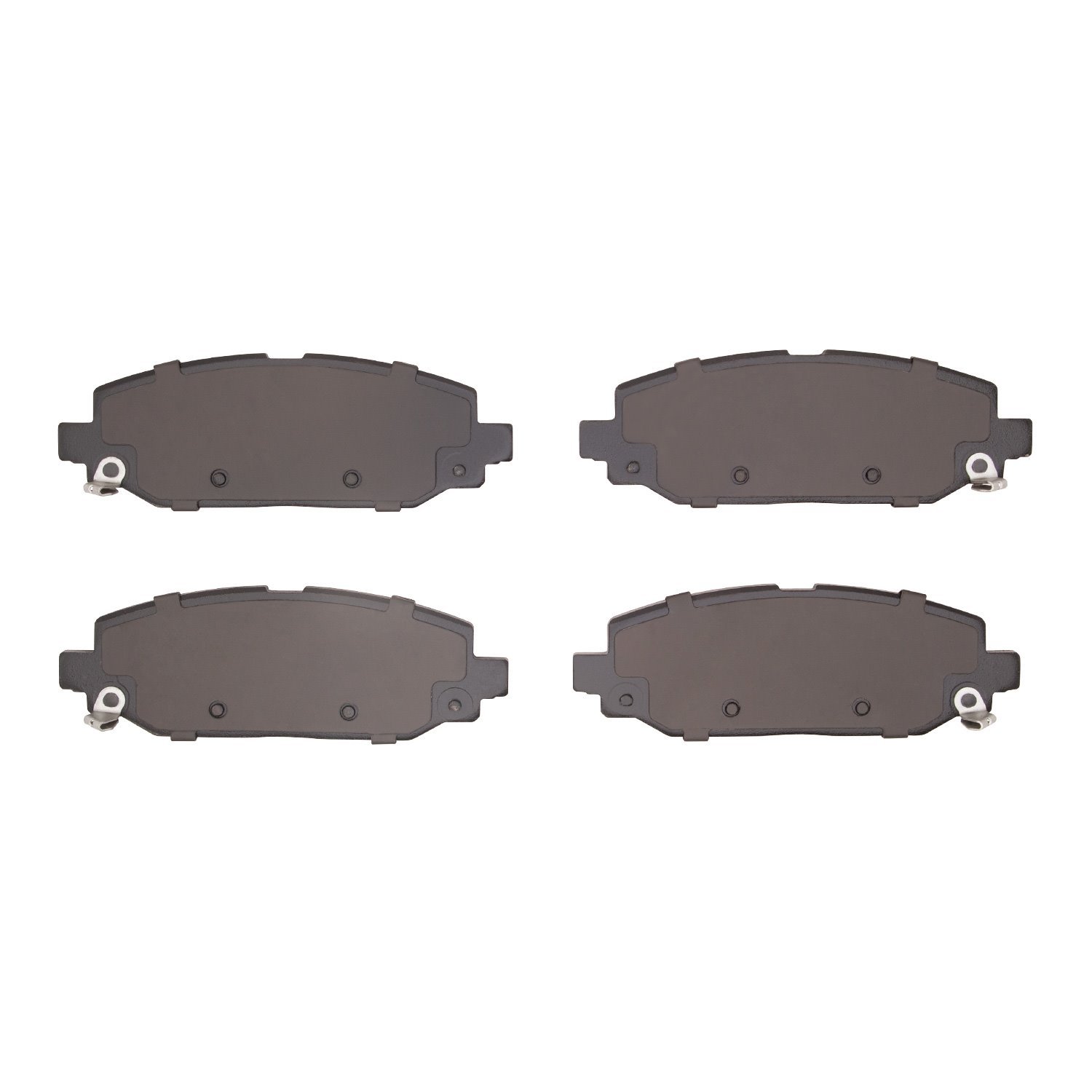 1400-2186-00 Ultimate-Duty Brake Pads Kit, Fits Select Mopar, Position: Rear