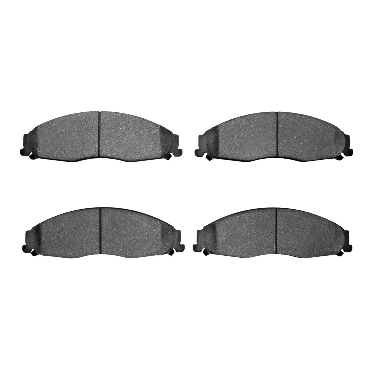 1551-0921-00 5000 Advanced Semi-Metallic Brake Pads, 2003-2008 GM, Position: Front