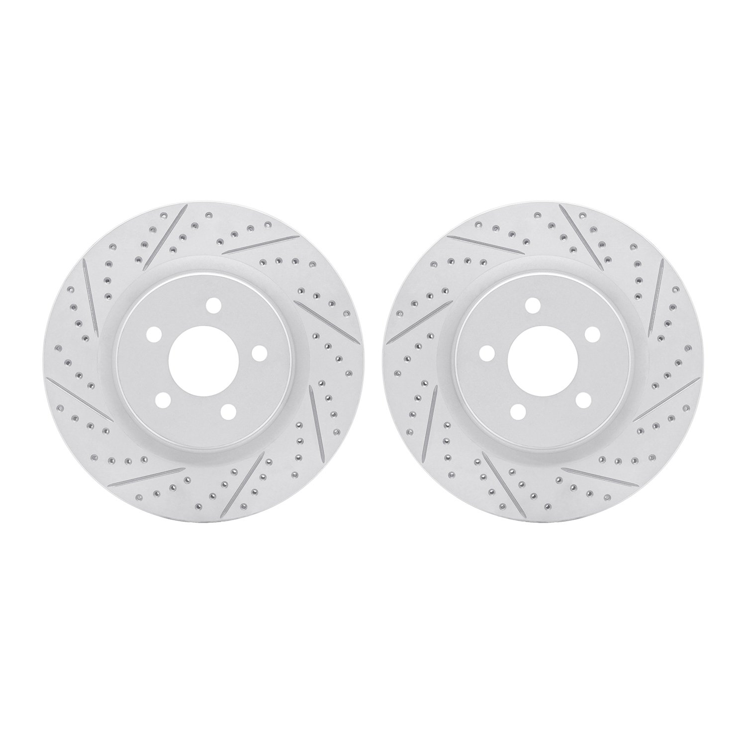 2002-54093 Geoperformance Drilled/Slotted Brake Rotors, 1994-2004 Ford/Lincoln/Mercury/Mazda, Position: Front