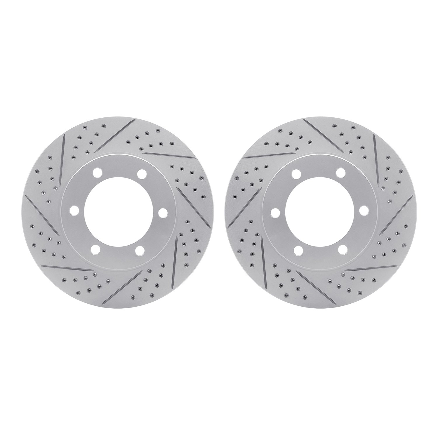 2002-76033 Geoperformance Drilled/Slotted Brake Rotors, 2000-2007 Lexus/Toyota/Scion, Position: Front