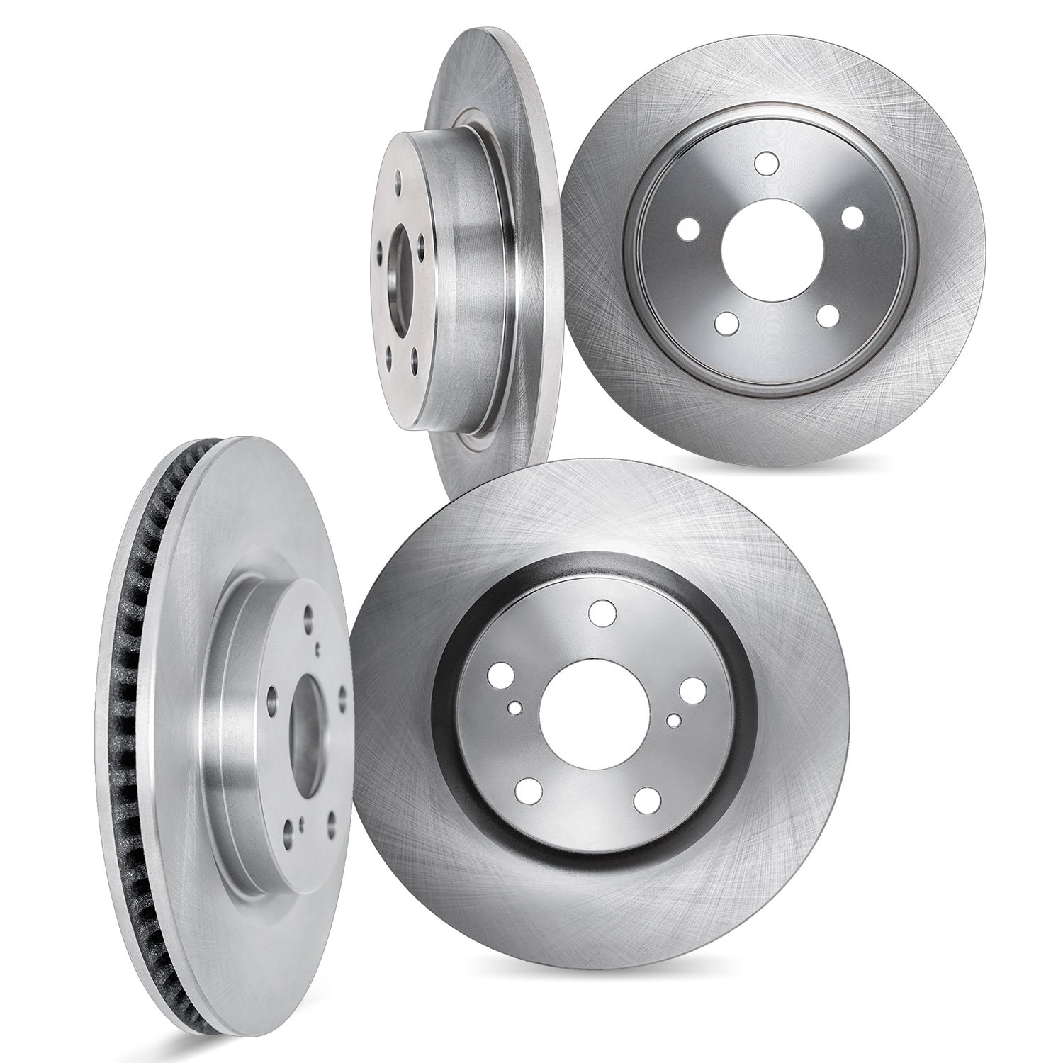 6004-80073 Brake Rotors, Fits Select Ford/Lincoln/Mercury/Mazda, Position: Front and Rear