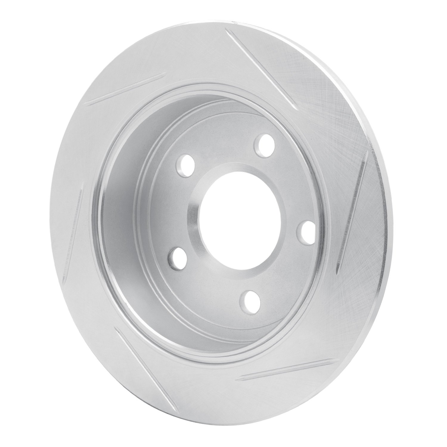 611-52012L Slotted Brake Rotor [Silver], 1997-2005 GM, Position: Rear Left