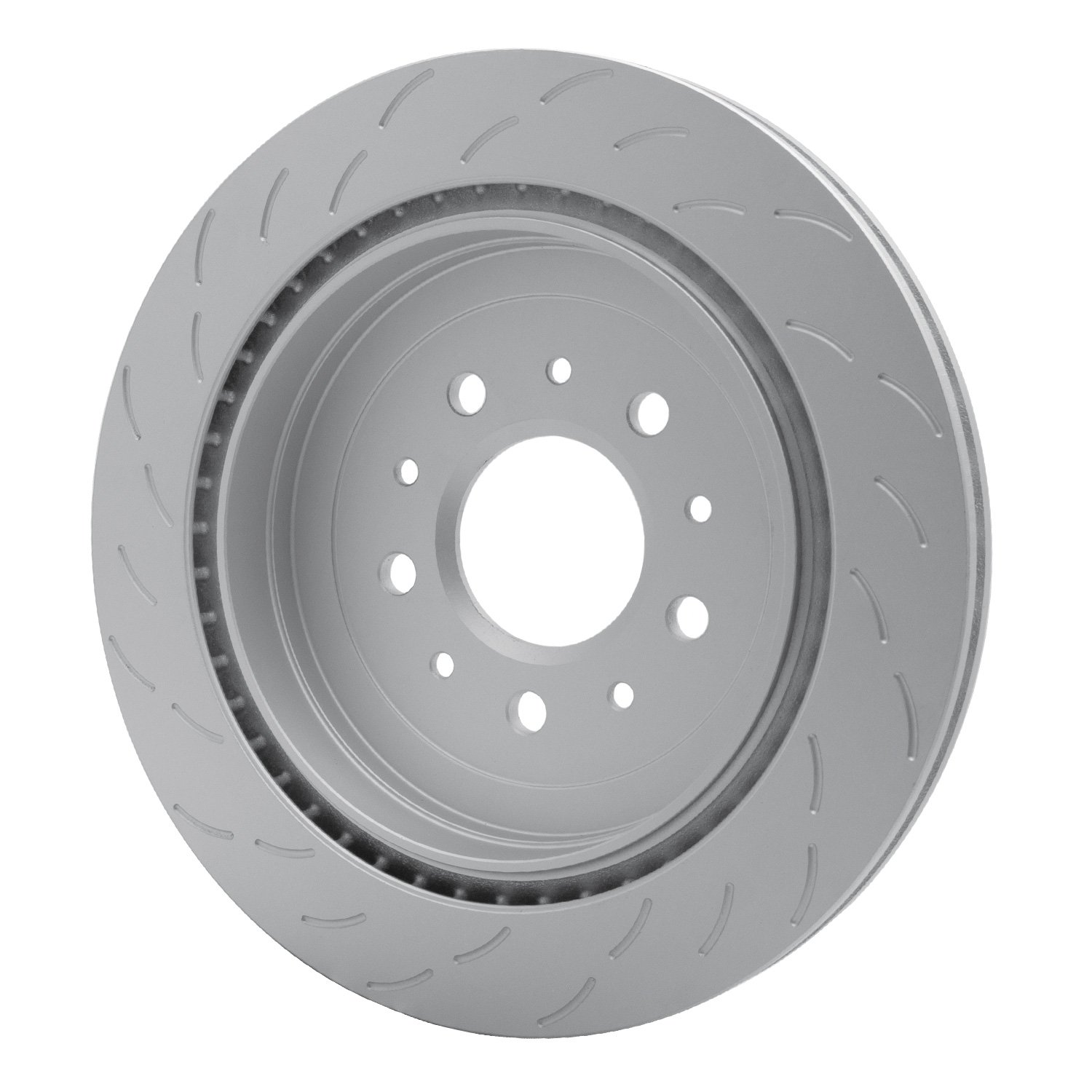 614-46053D GEOSPEC Slotted Rotor [Coated], 2016-2019 GM, Position: Rear Left