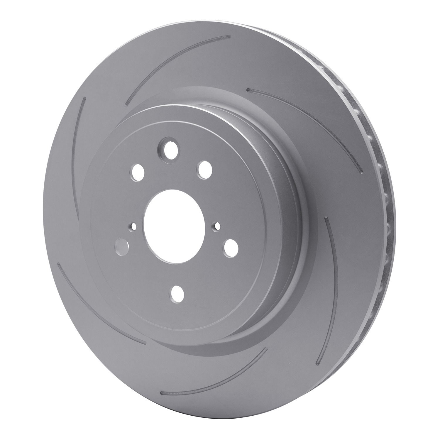 614-75040D GEOSPEC Slotted Rotor [Coated], Fits Select Lexus/Toyota/Scion, Position: Rear Left