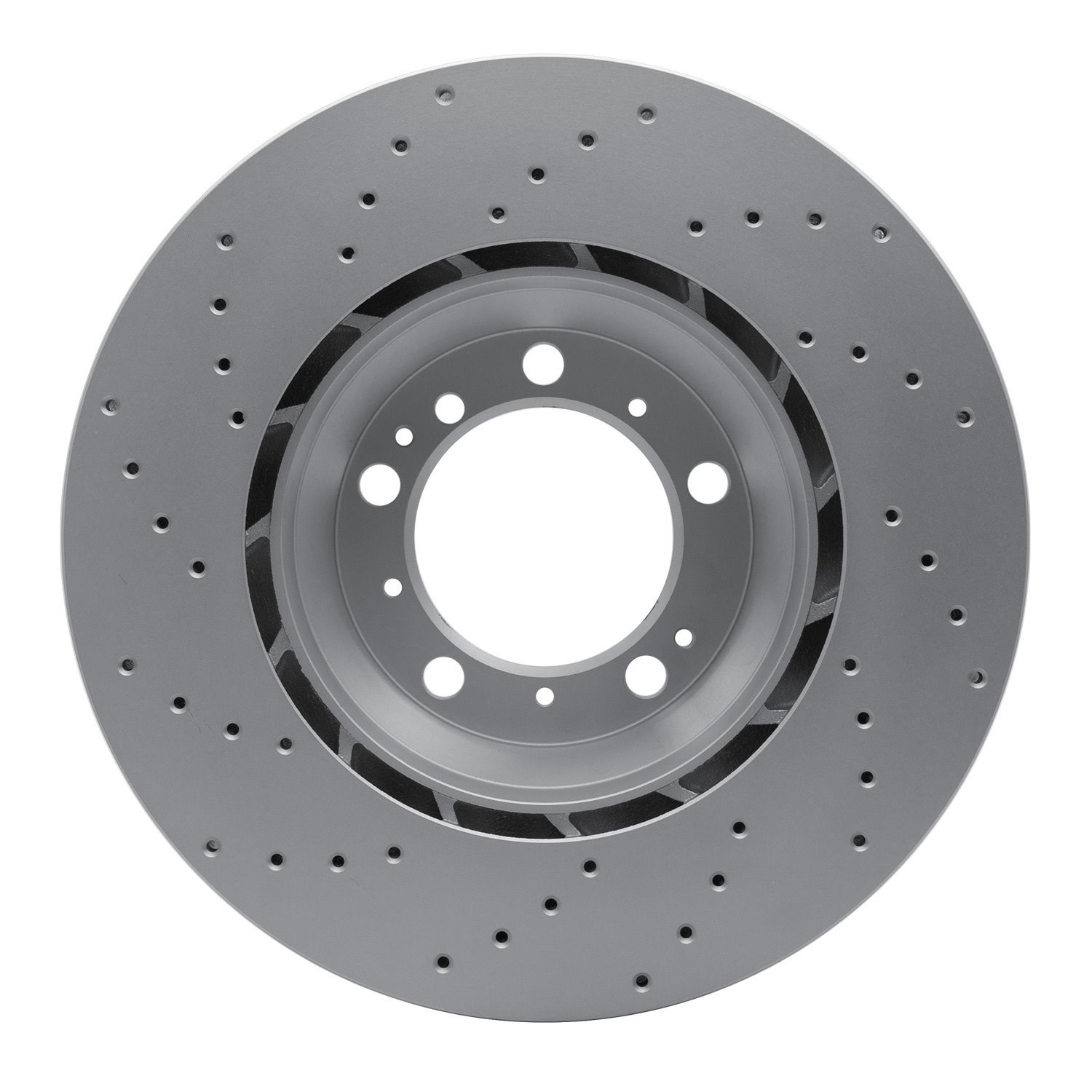 624-02067D GEOSPEC Drilled Rotor [Coated], 1999-2021 Porsche, Position: Rear Left