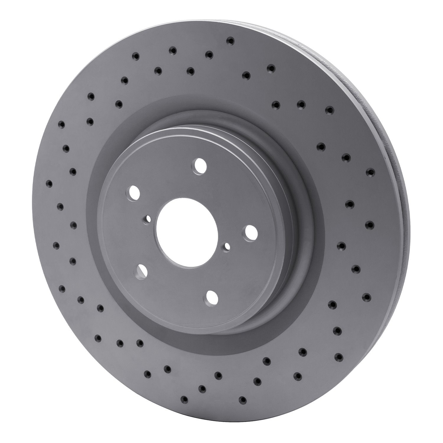 624-13041 GEOSPEC Drilled Rotor [Coated], 2018-2021 Subaru, Position: Front