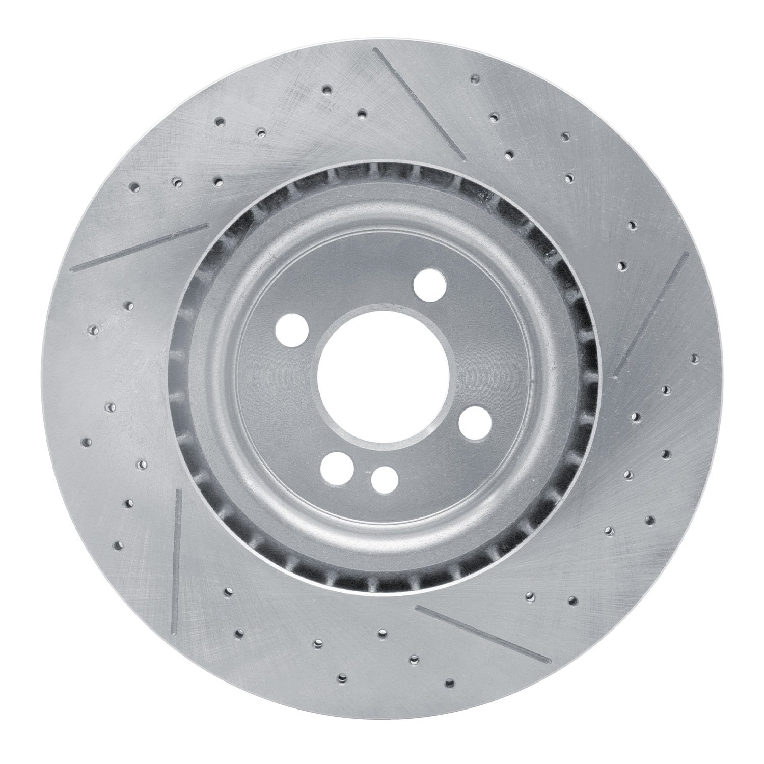 630-32008 Drilled/Slotted Brake Rotor, 2009-2014 Mini, Position: Front
