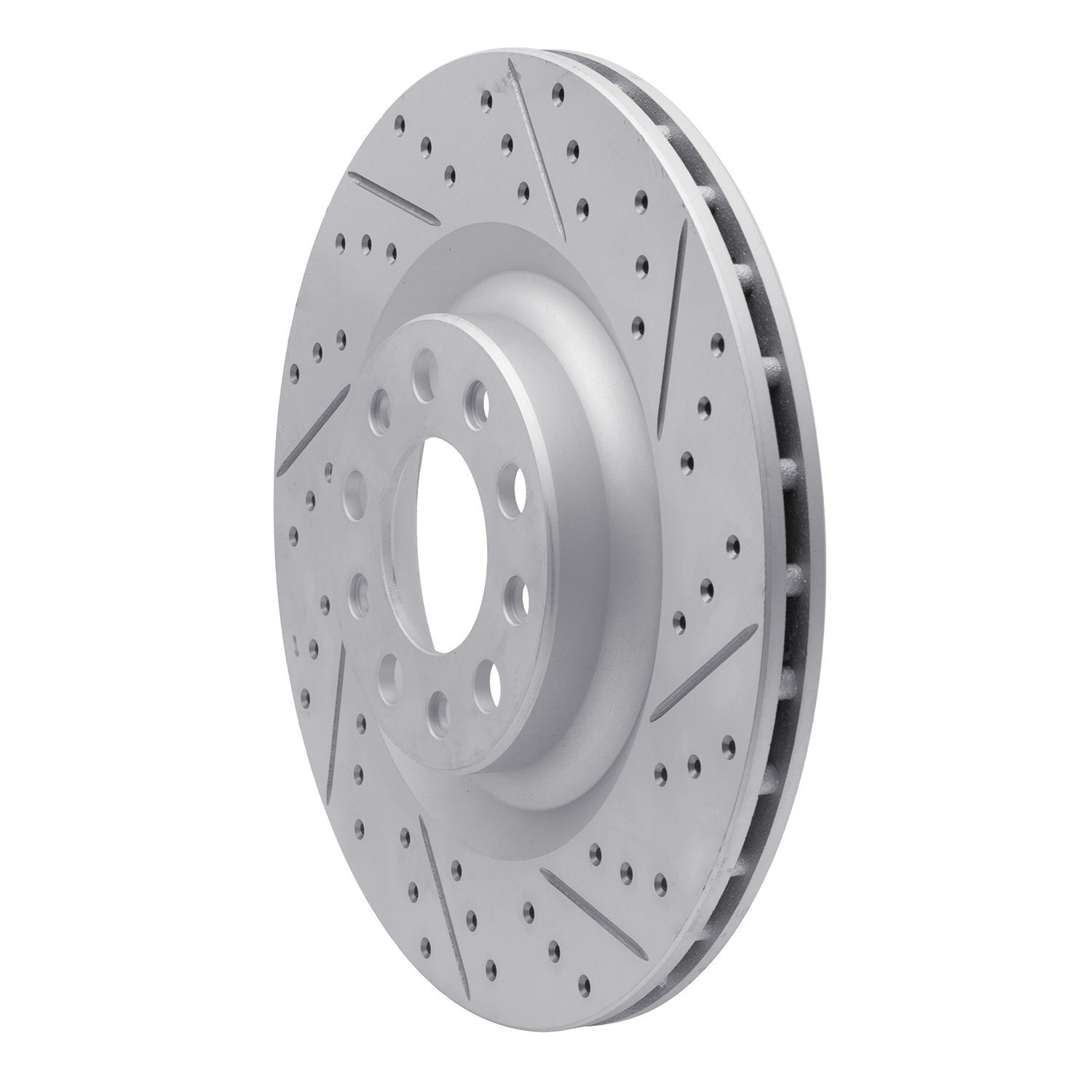 830-16013R Geoperformance Drilled/Slotted Brake Rotor, Fits Select Alfa Romeo, Position: Rear Right