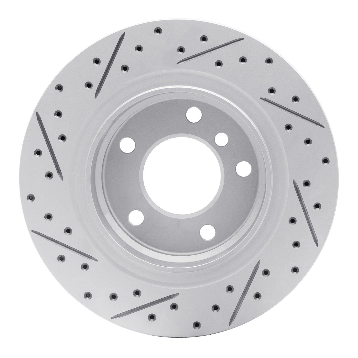 830-31047R Geoperformance Drilled/Slotted Brake Rotor, 1999-2006 BMW, Position: Rear Right