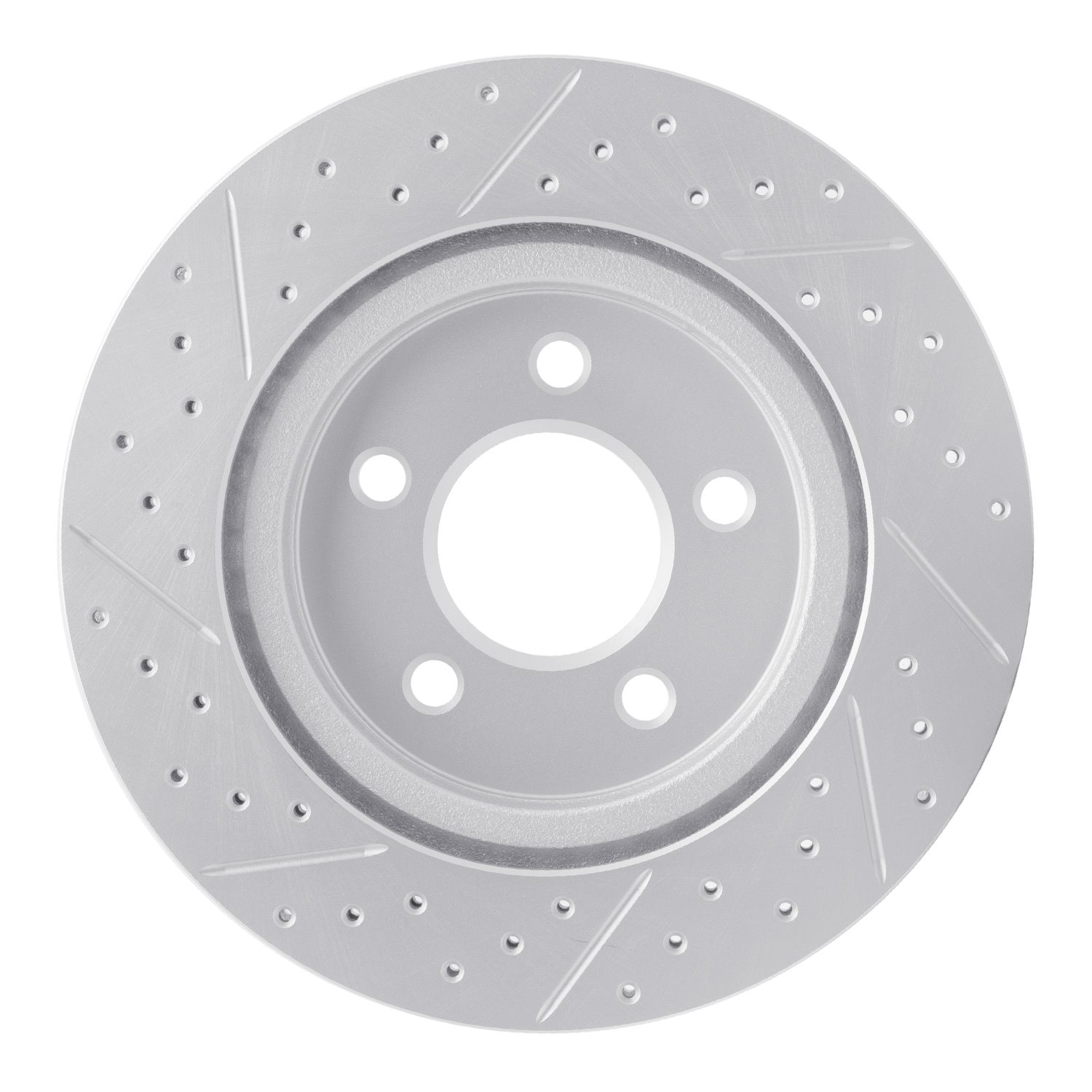 830-54058R Geoperformance Drilled/Slotted Brake Rotor, 2005-2014 Ford/Lincoln/Mercury/Mazda, Position: Rear Right