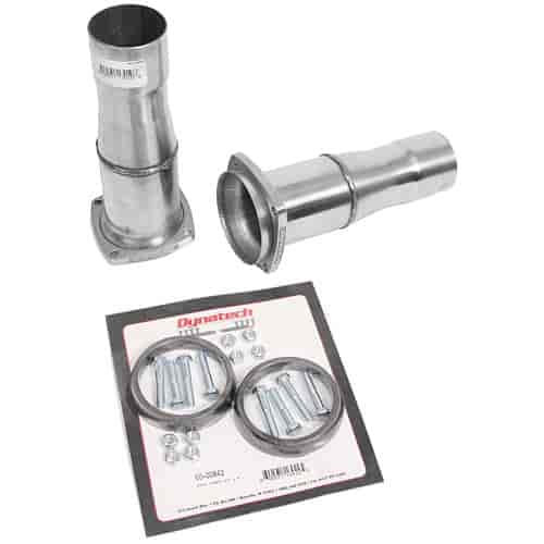 Ball and Socket Header Reducer Cones Connects 4 Bolt Headers to 3" Exhaust Systems