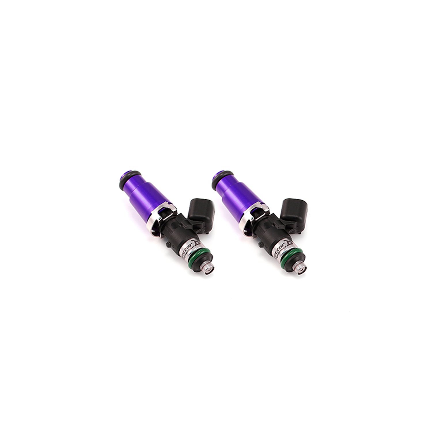 1050.60.14.14.2 1050cc Fuel Injector Set, 60 mm Length, 14 mm (Purple) Top, 14 mm Lower O-Ring