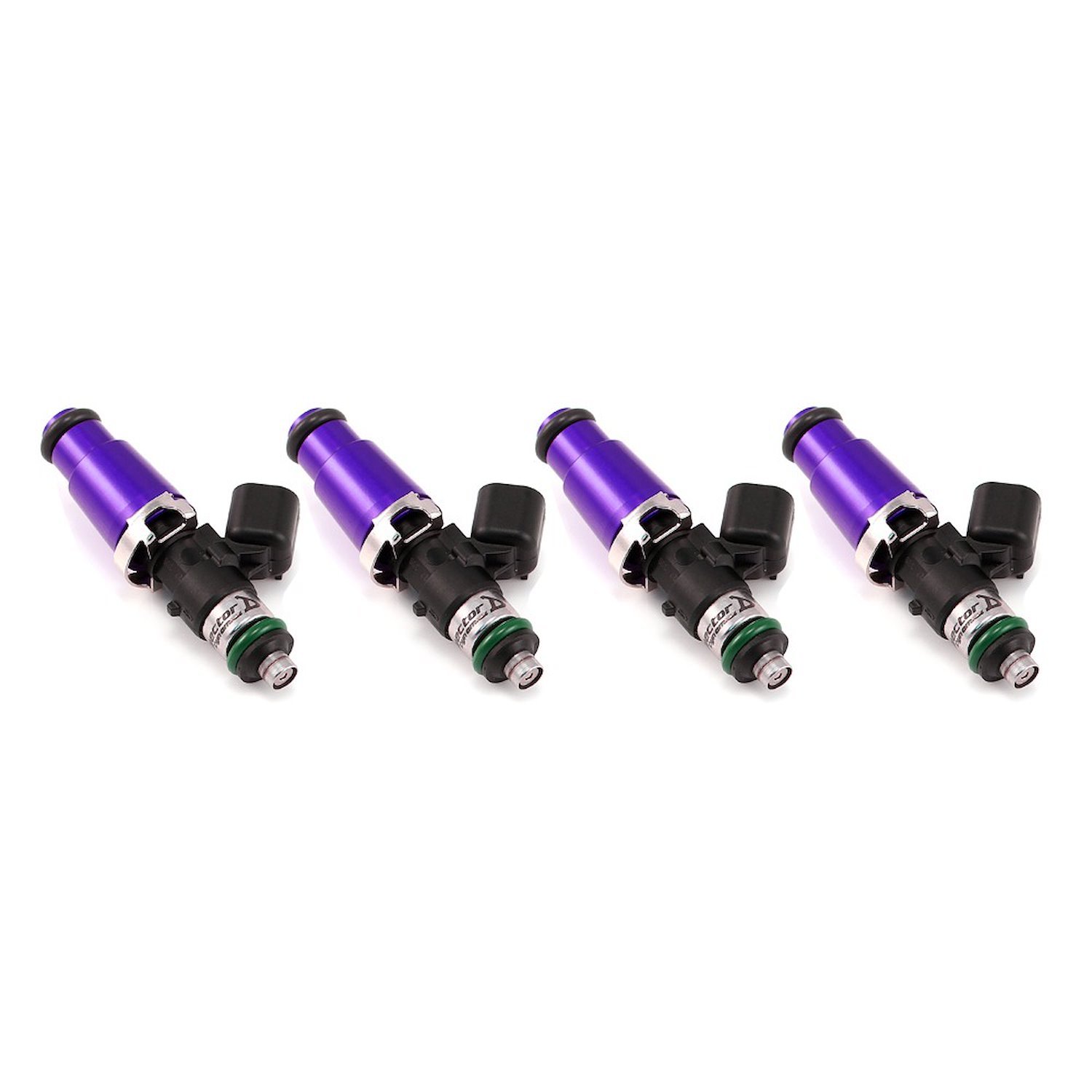 1050.60.14.14.4 1050cc Fuel Injector Set, 14 mm (Purple) Top