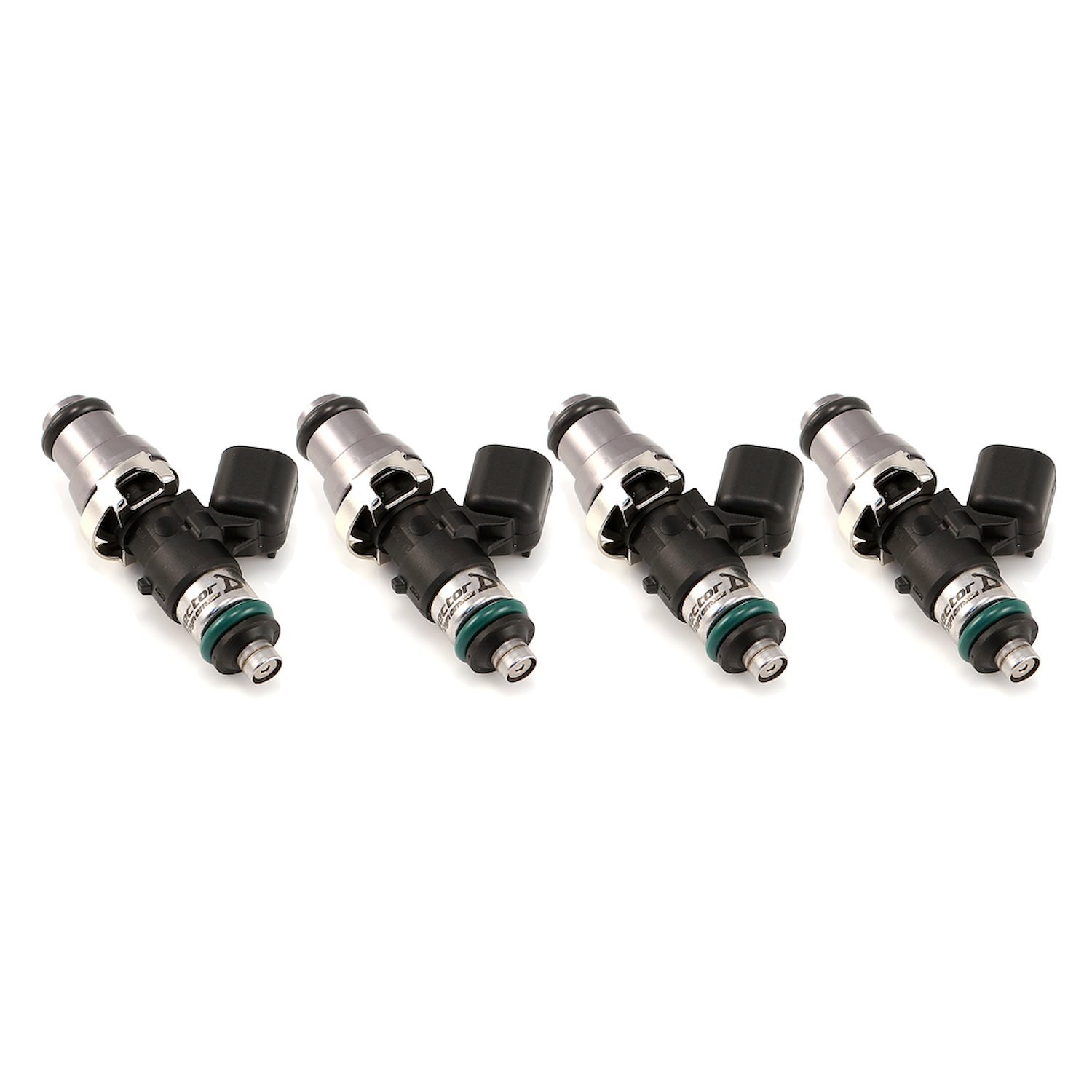 1300.48.14.14.4 1340cc Fuel Injector Set, 48 mm Length, 14 mm Grey Top, 14 mm Lower O-Ring