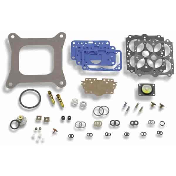 Standard Rebuild Kit, 4150 Gas, Demon and Claw, Mechanical Secondary, Red Non-Stick Gaskets