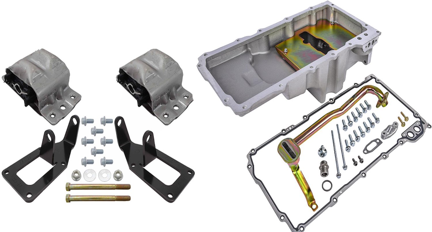 Engine Mount Swap Kit GM LS 1988-1998 Chevy OBS 2WD Truck