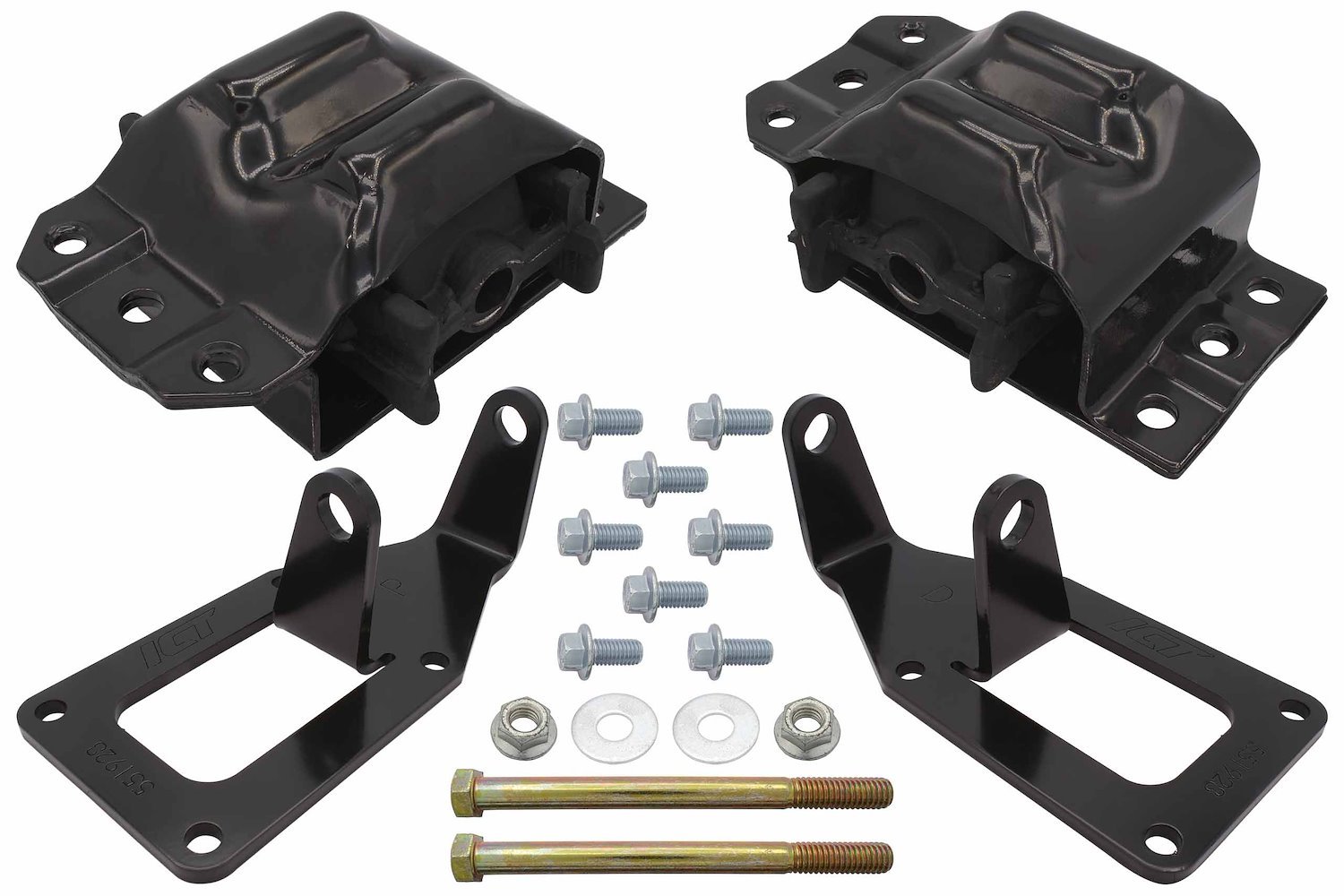 Engine Mount Conversion Kit GM LS 1988-1998 Chevy 4WD OBS Truck