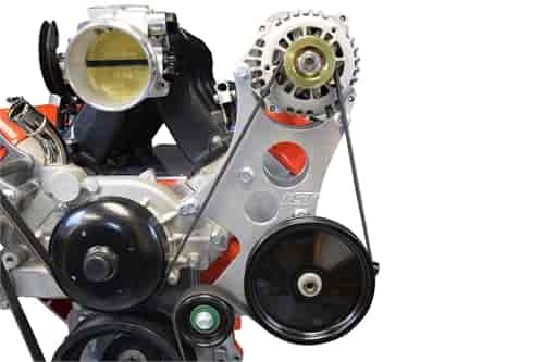 LS High Mount Alternator and Power Steering Pump Bracket Kit