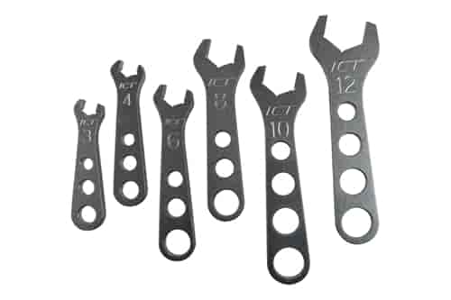 ALUMINUM 6 PC END WRENCH