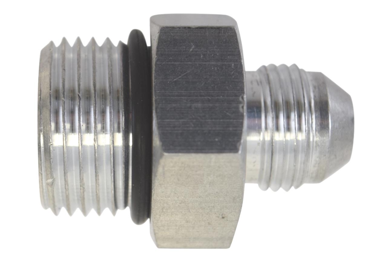 AN920-08-12A Adapter Fitting -8 AN Flare to -12 AN O-Ring Base