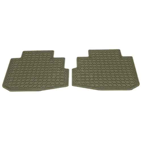 Premium All Weather Floor Mats 2006-11 Cadillac DTS/Hearse/Limousine